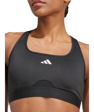 ADIDAS PWRCT Sujetador deportivo con escote cuadrado negro - Ropa interior femenina - 6