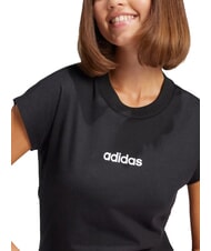 ADIDAS LINEAR Camiseta de manga corta, algod&oacute;n puro negro - camiseta - 5