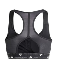ADIDAS PWRCT Sujetador deportivo con escote cuadrado negro - Ropa interior femenina - 3