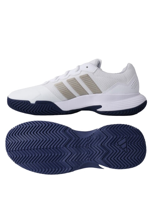 GAMECOURT 2 Zapatillas para correr blanco - Zapatos Hombre