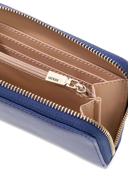 PATSIE Cartera mediana con cremallera AZUL - Carteras Mujer