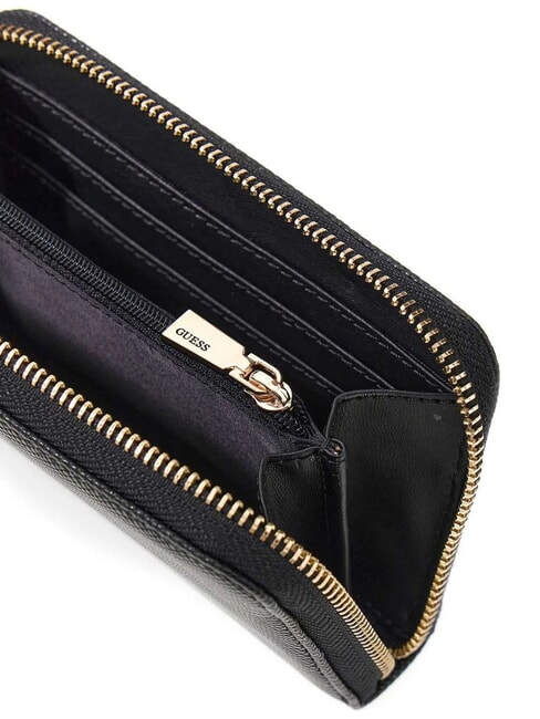 PATSIE Cartera mediana con cremallera NEGRO - Carteras Mujer
