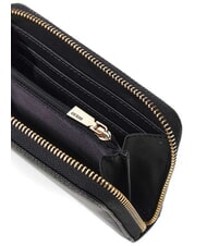 GUESS PATSIE Cartera mediana con cremallera NEGRO - Carteras Mujer - 2