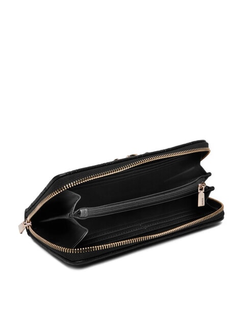 ANISE Cartera mediana logotipo negro - Carteras Mujer