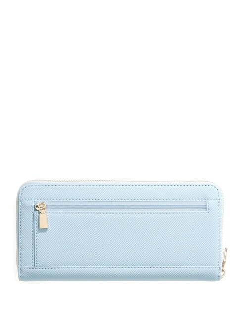 LAUREL 2 Cartera grande con cremallera AQUA - Carteras Mujer