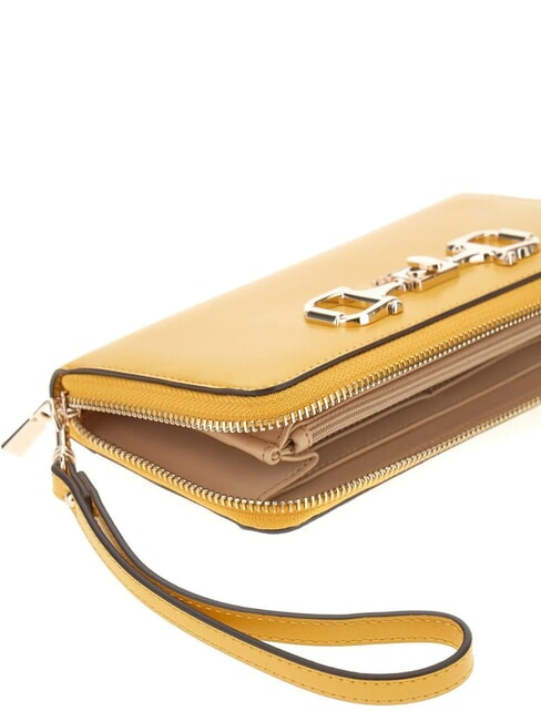 JANIE Cartera con cremallera &aacute;mbar - Carteras Mujer