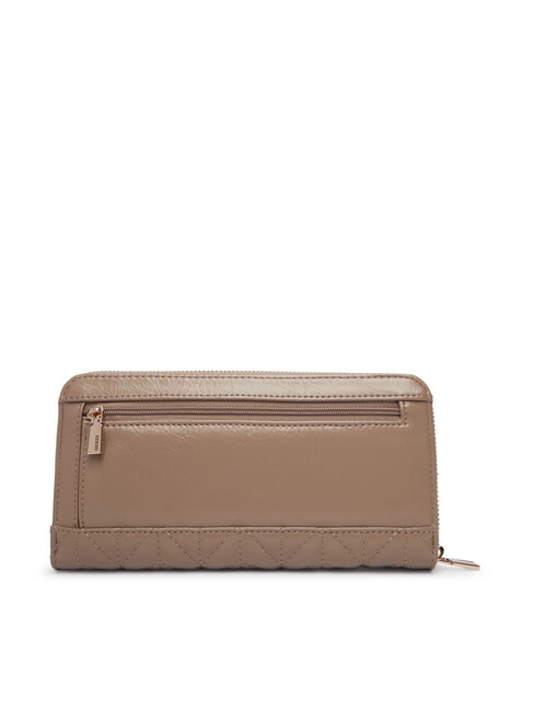 CHERYL Cartera con cremallera marr&oacute;n oscuro - Carteras Mujer
