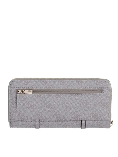 LEONA Cartera con cremallera logotipo de hueso - Carteras Mujer
