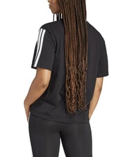 ADIDAS 3 STRIPES Camiseta deportiva, algod&oacute;n puro negro - camiseta - 2