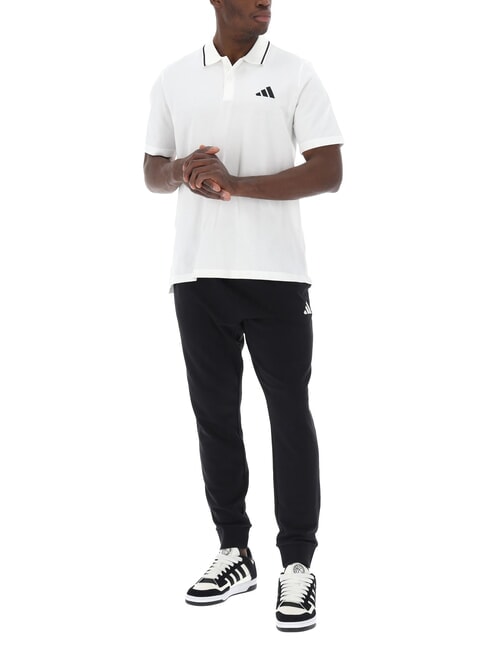 SMALL LOGO Polo de manga corta, algod&oacute;n puro blanco - camisa polo