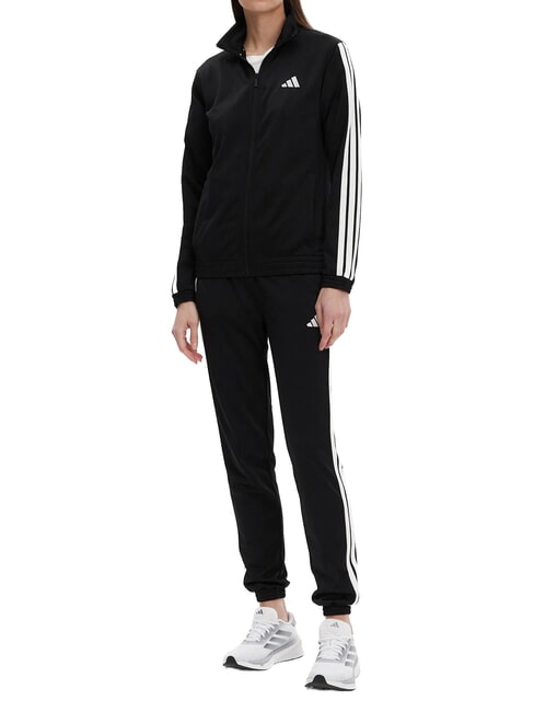 3 STRIPES Sudadera de cuello alto negro - Sudaderas de mujer