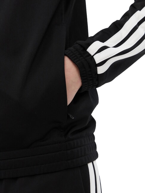 3 STRIPES Sudadera de cuello alto negro - Sudaderas de mujer