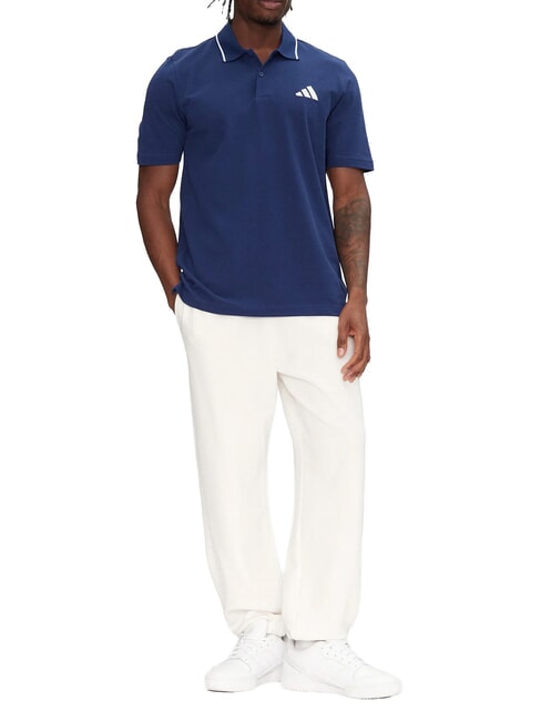 SMALL LOGO Polo de manga corta, algod&oacute;n puro azul - camisa polo