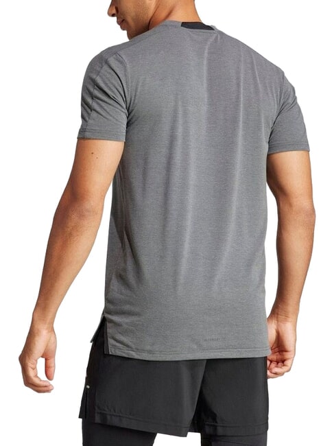 D4T Camiseta de manga corta gris oscuro - camiseta