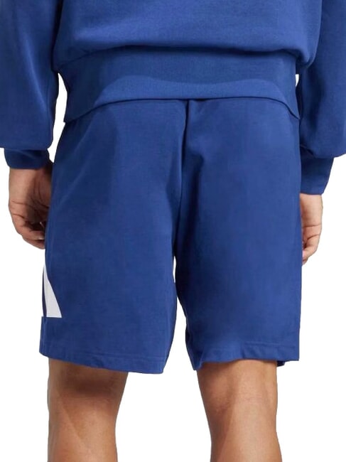 BIG LOGO pantalones cortos deportivos azul - Pantalones