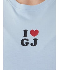 GUESS JEANS I LOVE Camiseta de algod&oacute;n azul niebla - camiseta - 3