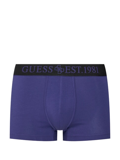 JOE Tres pares de boxeadores camuflaje de terreno azul - Calzoncillos de hombre