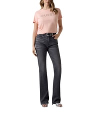 GUESS STUDS SCRIPT Camiseta de manga corta cremas de durazno - camiseta - 4