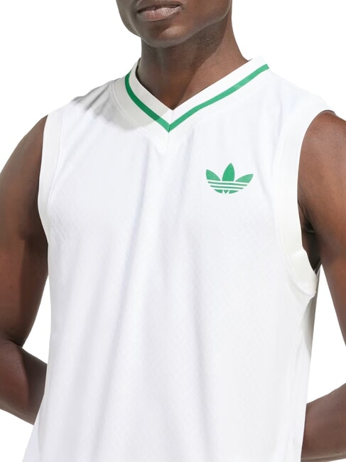 PRO Camiseta deportiva sin mangas blanco - camiseta