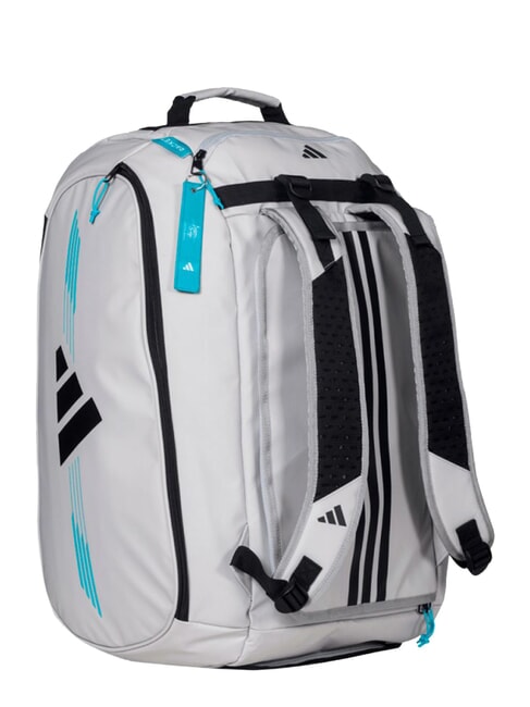 PROTOUR Mochila multibolsillos para p&aacute;del blanco - Mochilas Escuela & Tiempo Libre