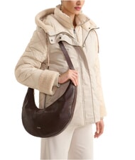 ALVIERO MARTINI PRIMA CLASSE RISING MOON BAG Bolso de hombro de piel chocolate - Bolsos Mujer - 2