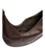 ALVIERO MARTINI PRIMA CLASSE RISING MOON BAG Bolso de hombro de piel chocolate - Bolsos Mujer - 4