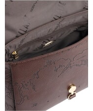 ALVIERO MARTINI PRIMA CLASSE GOLDEN COIN MESSENGER Bolso de hombro con correa para el hombro. chocolate - Bolsos Mujer - 3