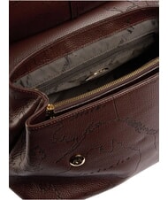 ALVIERO MARTINI PRIMA CLASSE ANTIQUE GEO Bolso de hombro de piel chocolate - Bolsos Mujer - 3