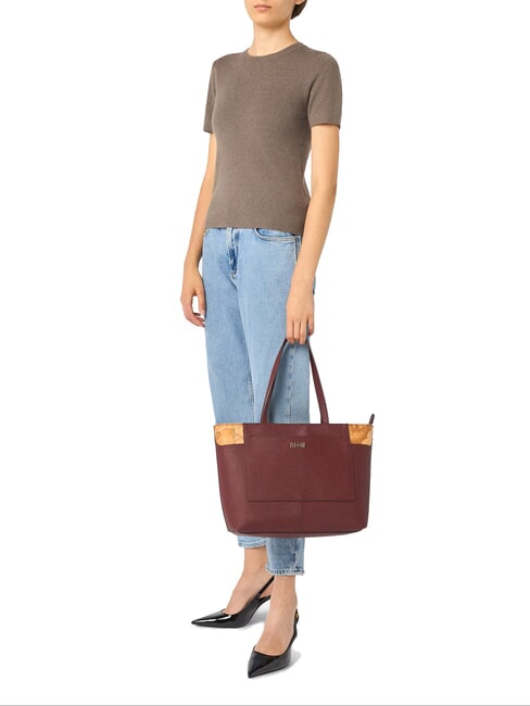 WEST CITY Bolsa de la compra borgo&ntilde;a - Bolsos Mujer