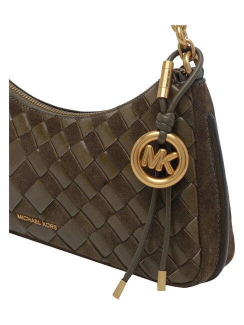 NOLITA Bolso de hombro de piel loden - Bolsos Mujer