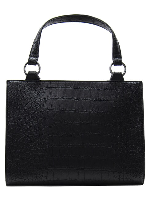 JEWEL CROCO Bolso de mano con correa para el hombro. negro - Bolsos Mujer