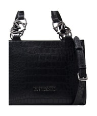 LOVE MOSCHINO JEWEL CROCO Bolso de mano con correa para el hombro. negro - Bolsos Mujer - 4