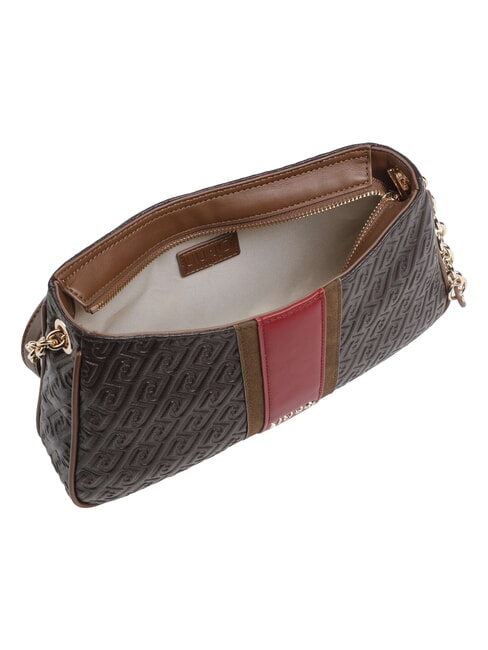 EMATITE Bolso de hombro marr&oacute;n oscuro - Bolsos Mujer