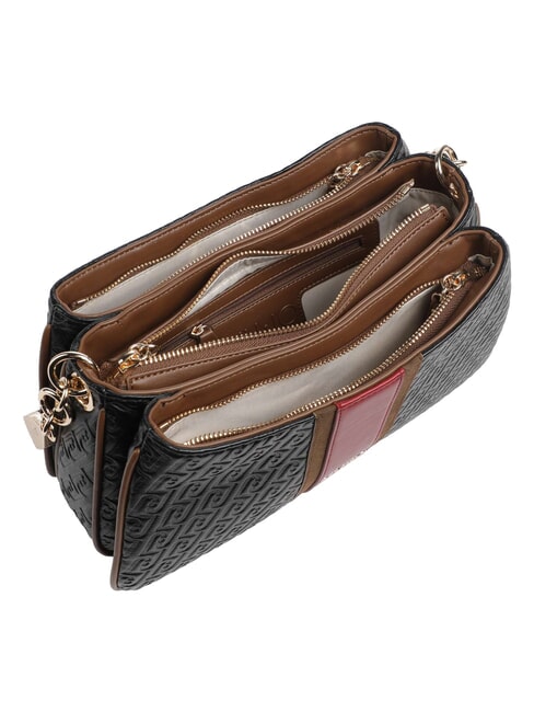 EMATITE Bolso de hombro con correa para el hombro. NEGRO - Bolsos Mujer