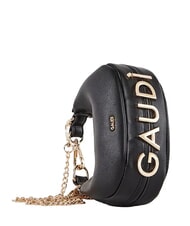GAUD&Igrave; LINDA Minibolso cruzado con correa para el hombro NEGRO - Bolsos Mujer - 4
