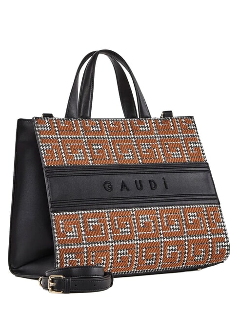 LUNA Bolso de mano con correa para el hombro NEGRO - Bolsos Mujer