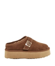 GAUD&Igrave; LELLA Zuecos de gamuza COGNAC - Zapatos Mujer - 2