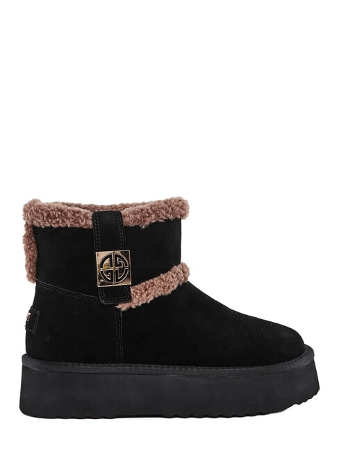 LELLA Botines de ante NEGRO - Zapatos Mujer