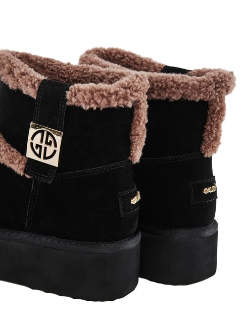LELLA Botines de ante NEGRO - Zapatos Mujer
