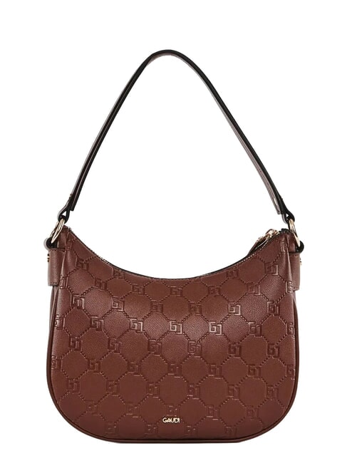 LEA Minibolso de hombro tipo hobo con correa para el hombro. BROWN - Bolsos Mujer