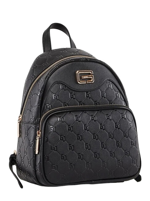 LEA Mochila con letras GJ en relieve NEGRO - Bolsos Mujer