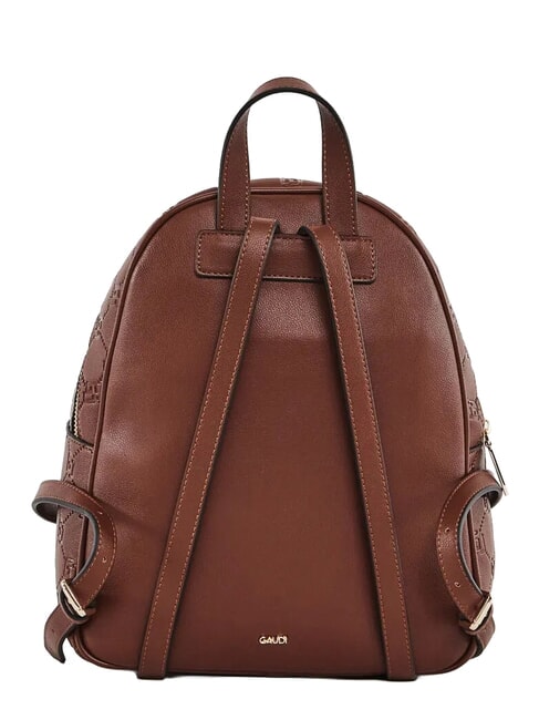 LEA Mochila con letras GJ en relieve BROWN - Bolsos Mujer