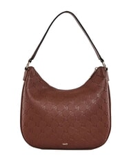 GAUD&Igrave; LEA Bolso de hombro tipo hobo con correa para el hombro. BROWN - Bolsos Mujer - 3