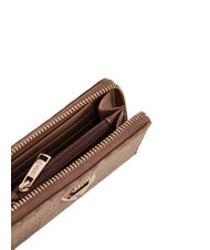 GAUD&Igrave; BEA BRAID Cartera compacta con cierre de cremallera arena - Carteras Mujer - 2