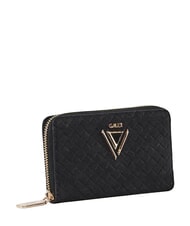 GAUD&Igrave; BEA BRAID Cartera compacta con cierre de cremallera NEGRO - Carteras Mujer - 3
