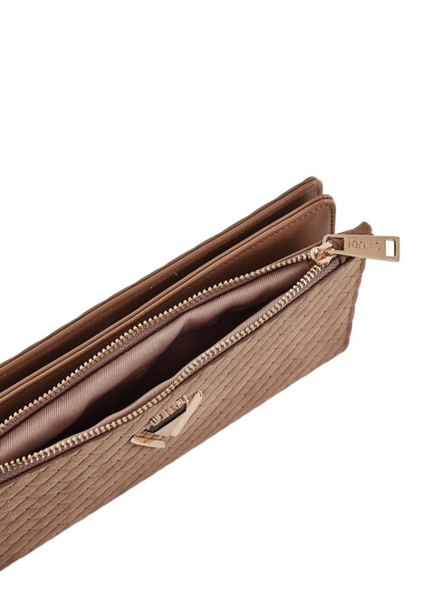 BEA BRAID Cartera grande tejida arena - Carteras Mujer