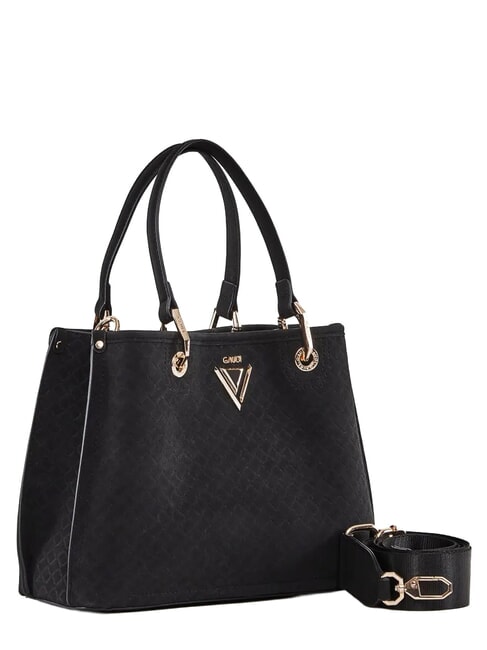 BEA BRAID Minibolso de compras con correa para el hombro. NEGRO - Bolsos Mujer