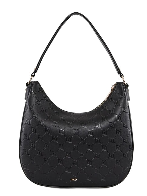 LEA Bolso de hombro tipo hobo con correa para el hombro. NEGRO - Bolsos Mujer