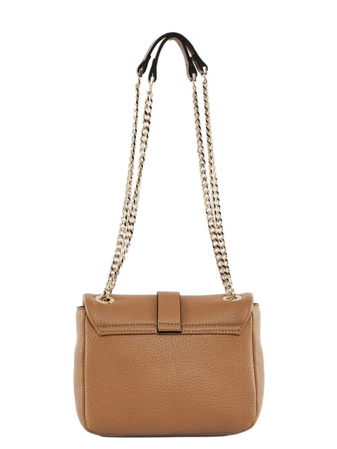 LYNN PLAIN Minibolso cruzado con correa de cadena para el hombro. arena - Bolsos Mujer