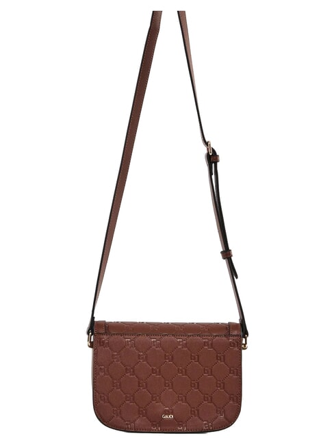 LEA Minibolso bandolera con correa ajustable para el hombro. BROWN - Bolsos Mujer